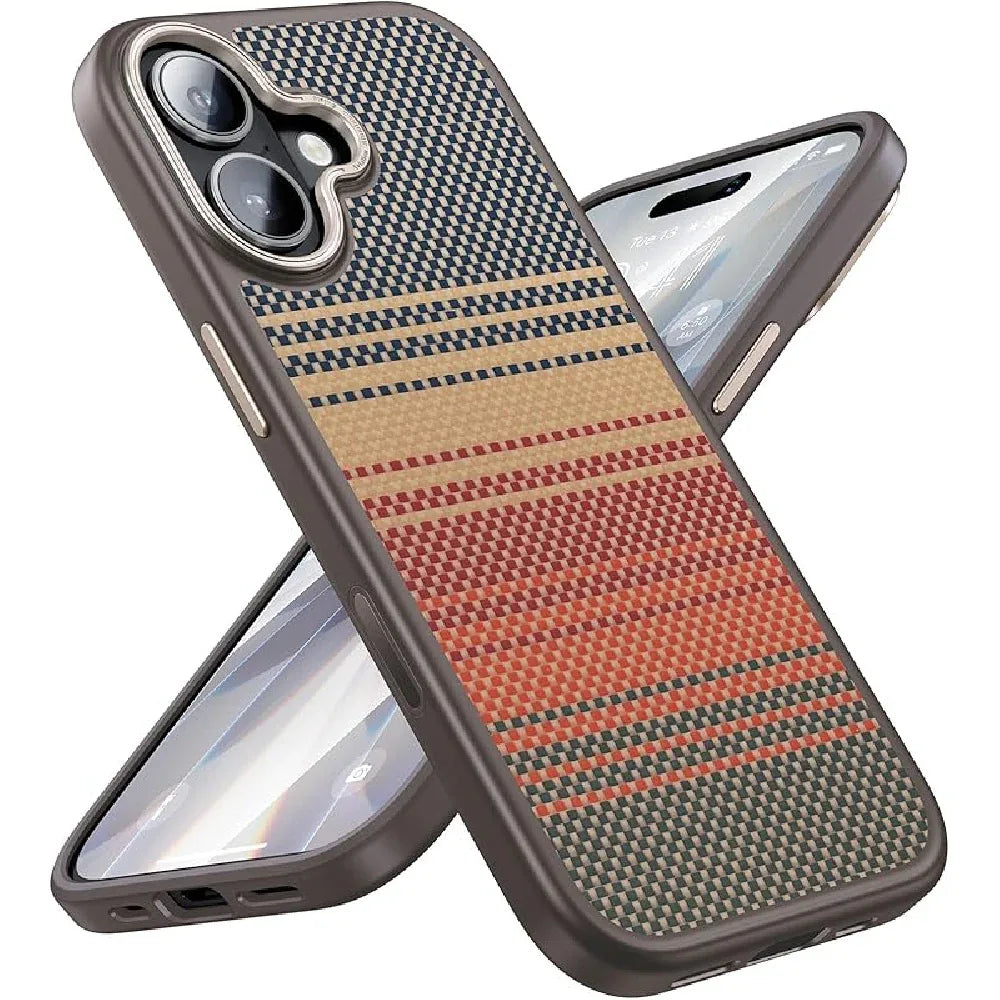 Ameigas Carbon Fiber MagSafe Shockproof Phone Case - Ameigas