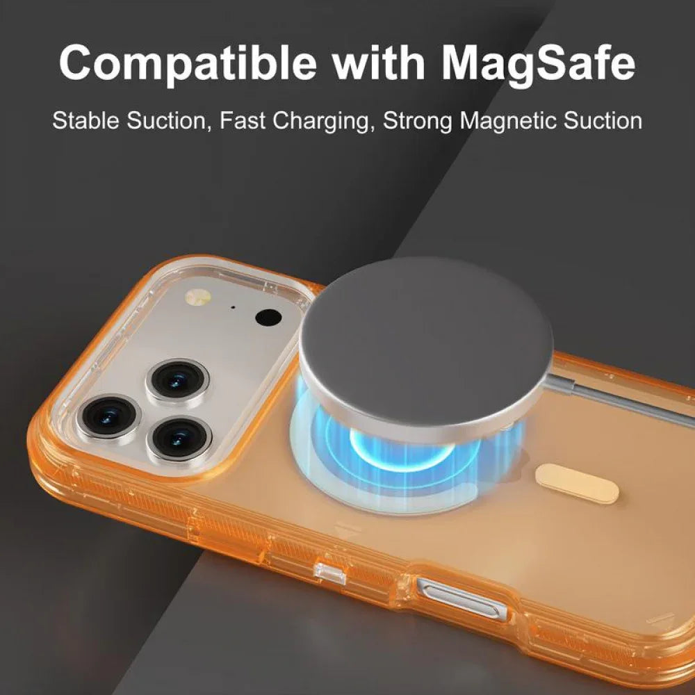 Ameigas 3-Layer Magnetic Defender Phone Case with MagSafe Stand - Ameigas