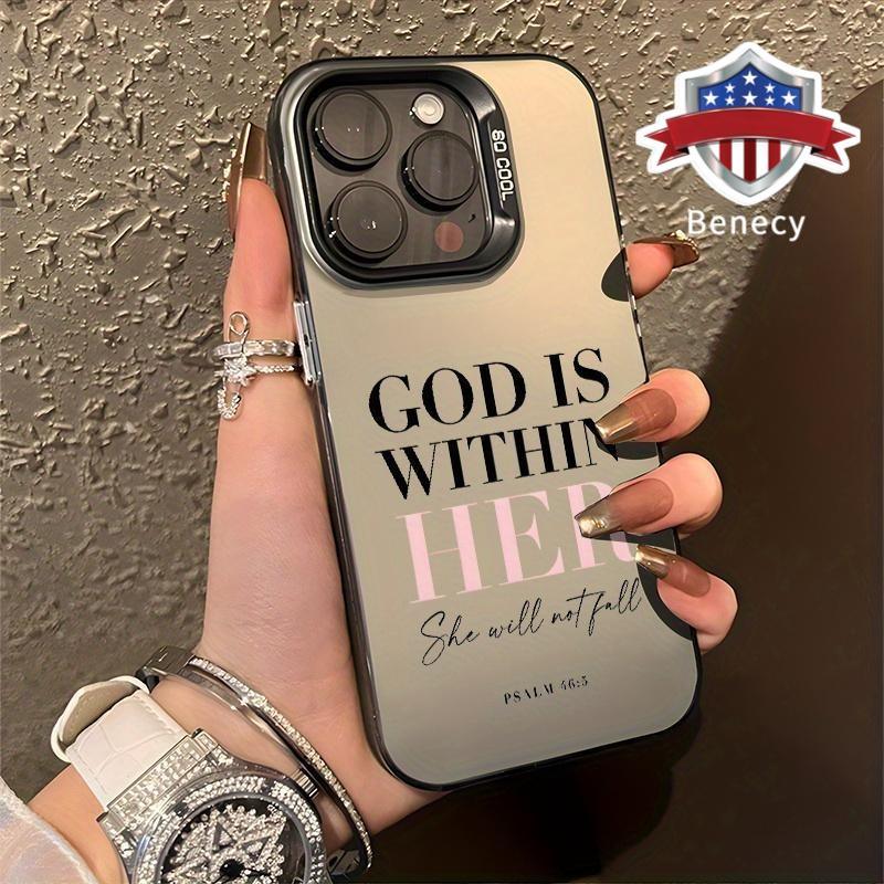 Ameigas Bible Psalms Quote Protective Phone Case - Ameigas