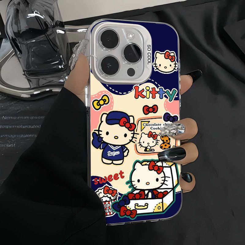 Ameigas Blue Kitty Cartoon Protective Phone Case - Ameigas
