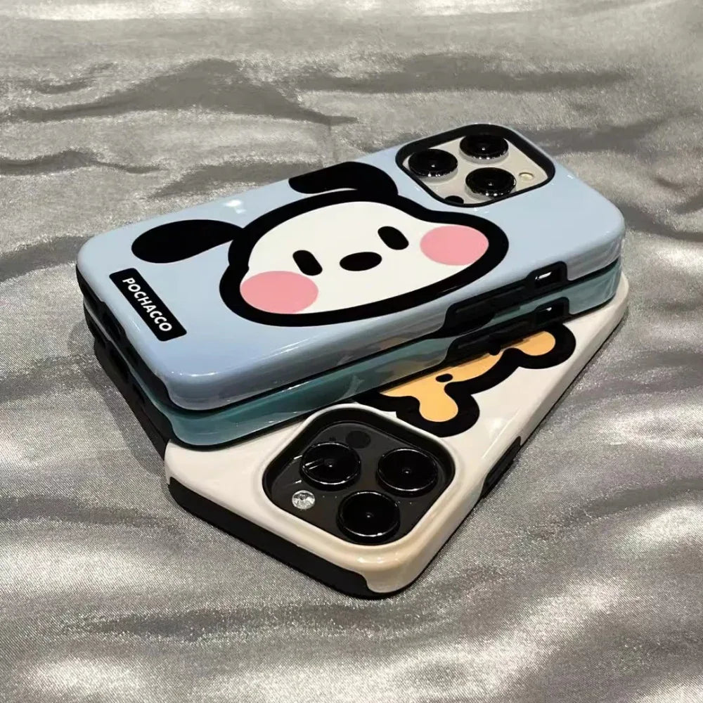 Ameigas Creative Couple Cartoon Protective Phone Case - Ameigas