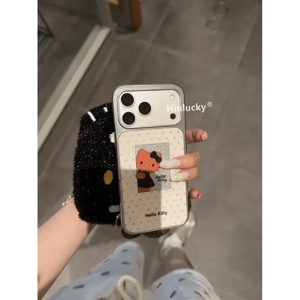 Ameigas Cute Polka Dot Cat Phone Case - Ameigas