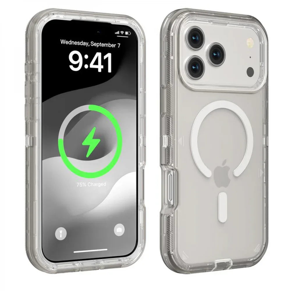 Ameigas 3-Layer Magnetic Defender Phone Case with MagSafe Stand - Ameigas