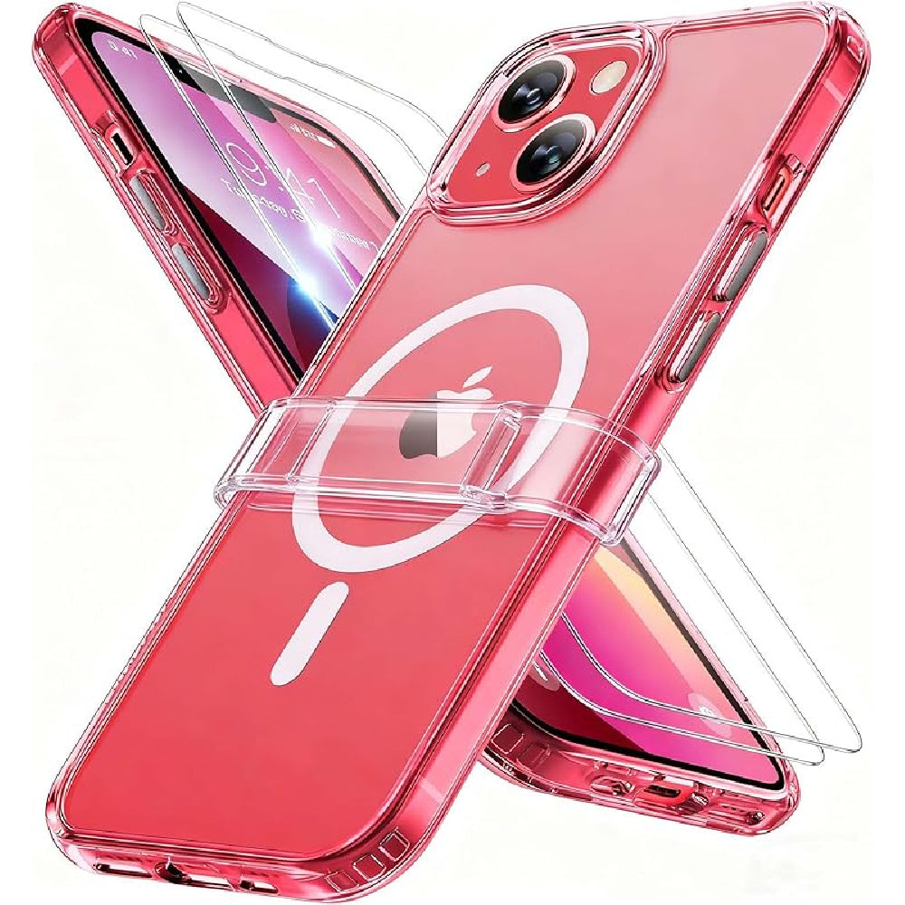 Ameigas Magnetic Translucent Matte Protective Phone Case