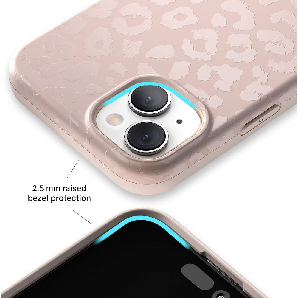 Ameigas Leopard Cheetah Print MagSafe Protective Phone Case