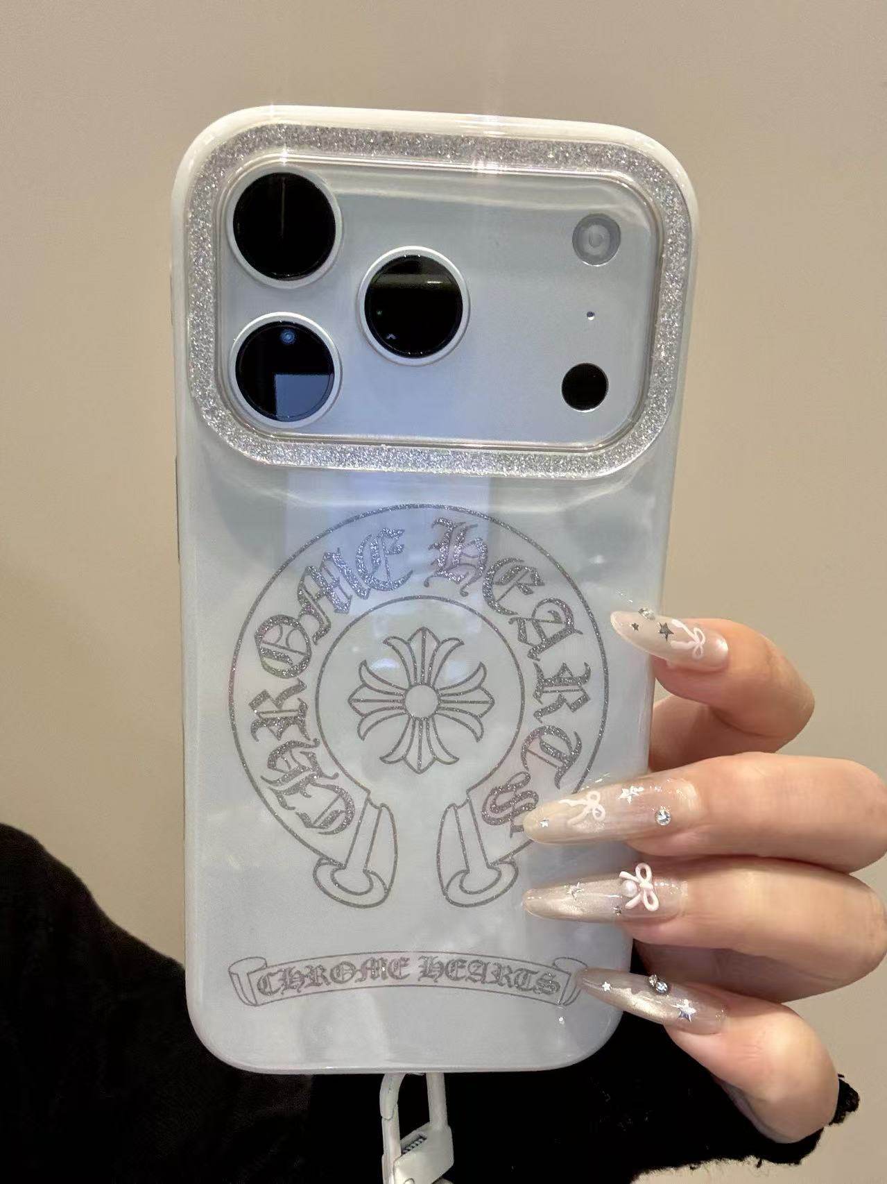 Ameigas Glitter Cross Luxe Phone Case