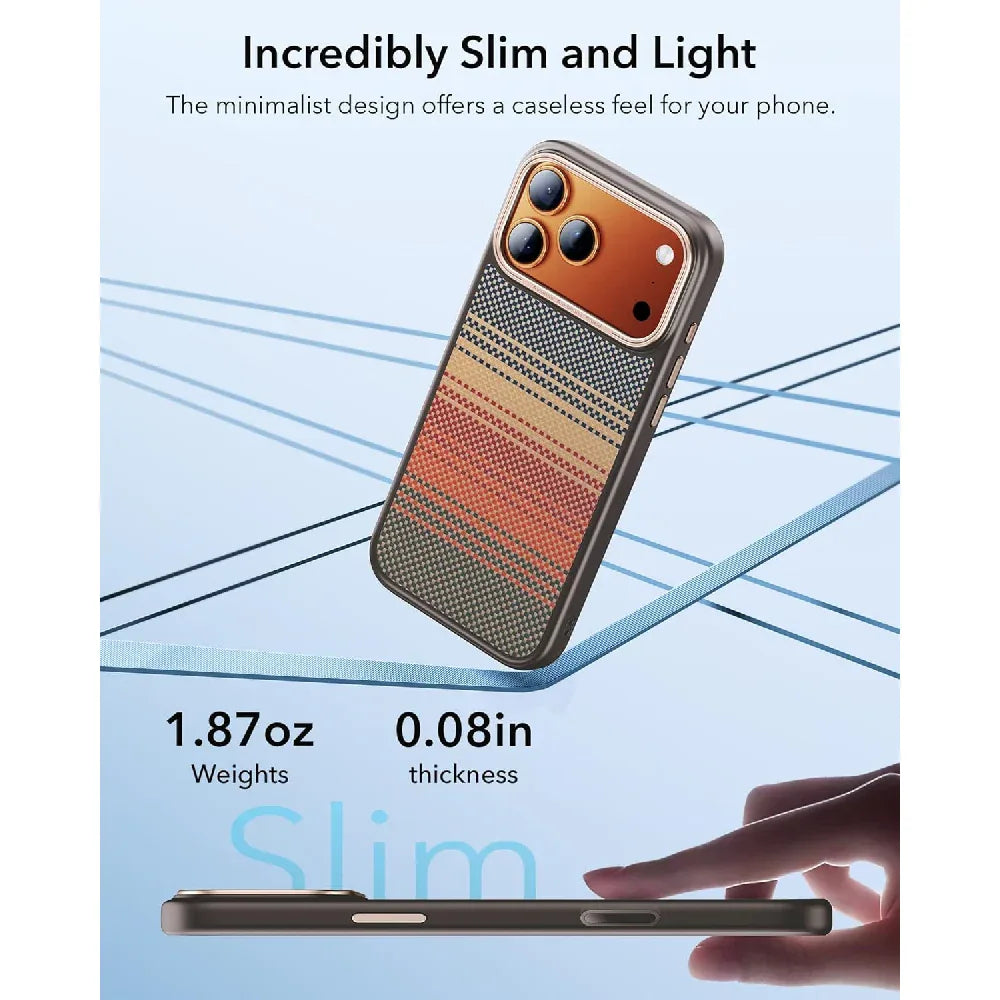 Ameigas Carbon Fiber MagSafe Shockproof Phone Case - Ameigas