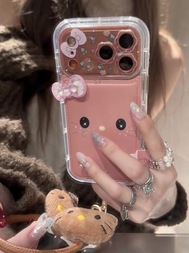 Ameigas Innocent Big Eyes Kitty Phone Case