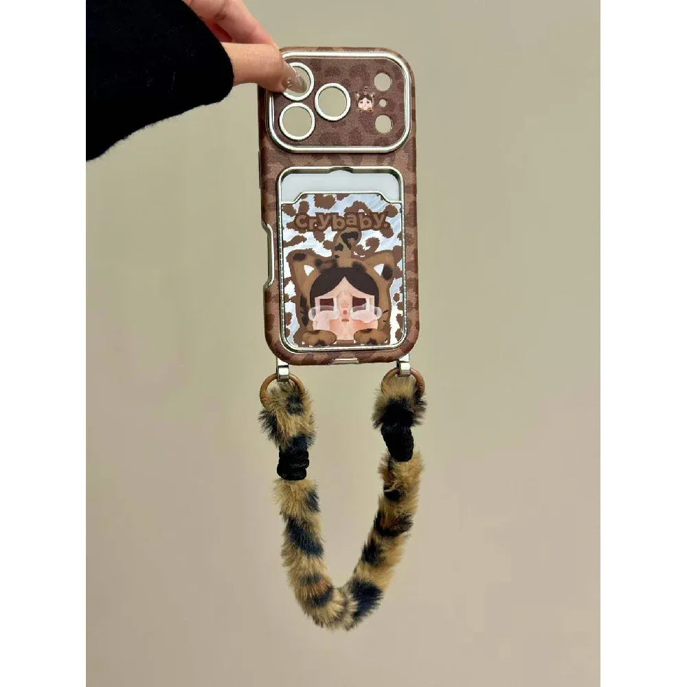 Ameigas Cartoon Leopard Cat Phone Case - Ameigas
