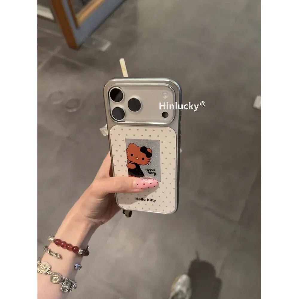 Ameigas Cute Polka Dot Cat Phone Case - Ameigas