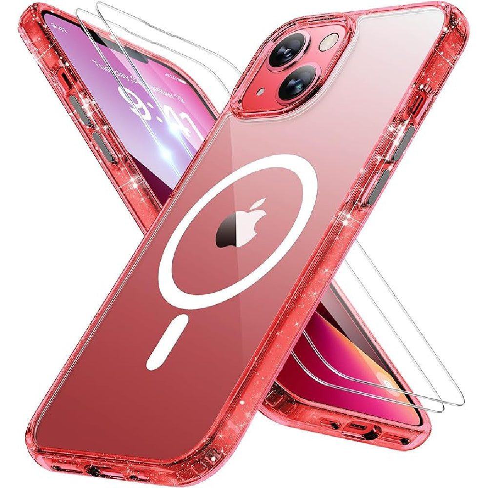 Ameigas Magnetic Translucent Matte Protective Phone Case