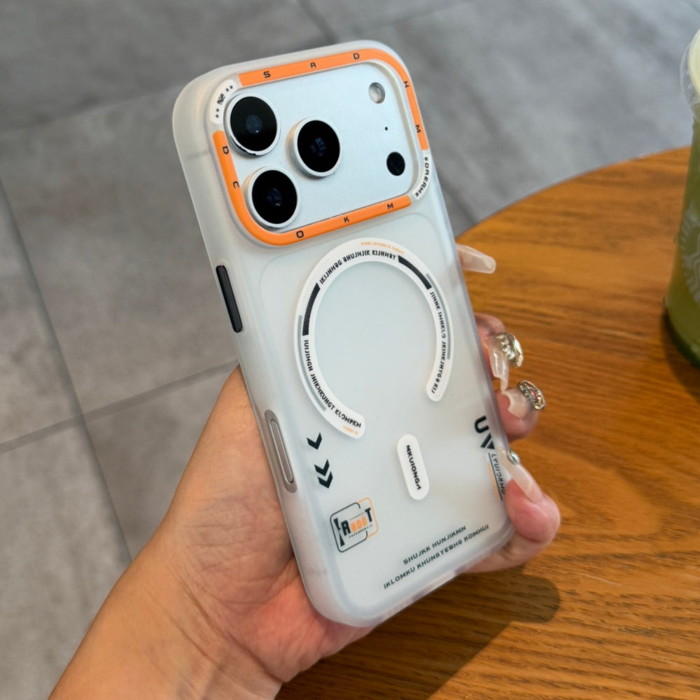 Ameigas Graffiti Matte Magnetic Full-Cover Protective Phone Case