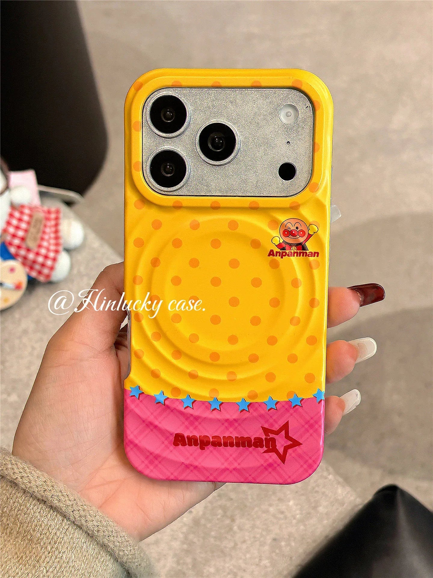 Ameigas Cute Cartoon Candy Bread Magnetic Stand Phone Case - Ameigas