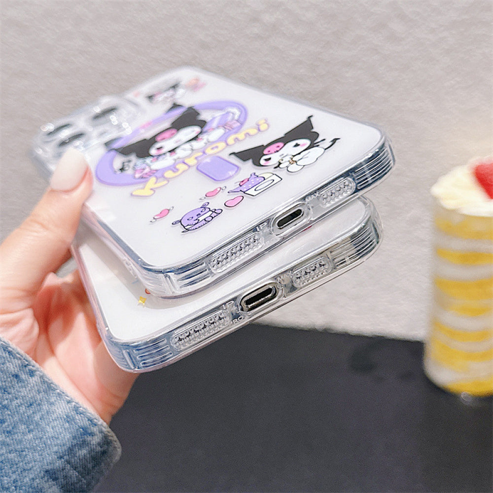 Ameigas Sanrio Kuromi Magnetic Phone Case for iPhone