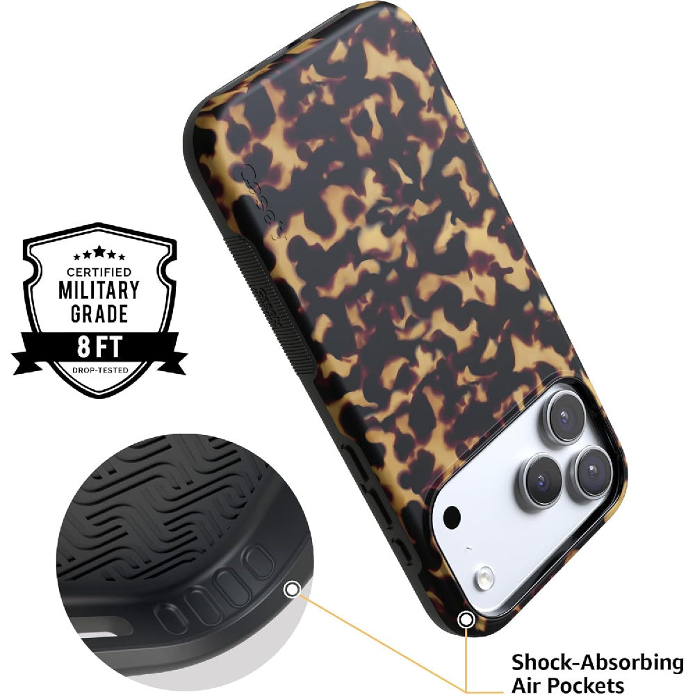 Ameigas Tortoise Shell Print MagSafe Protective Phone Case