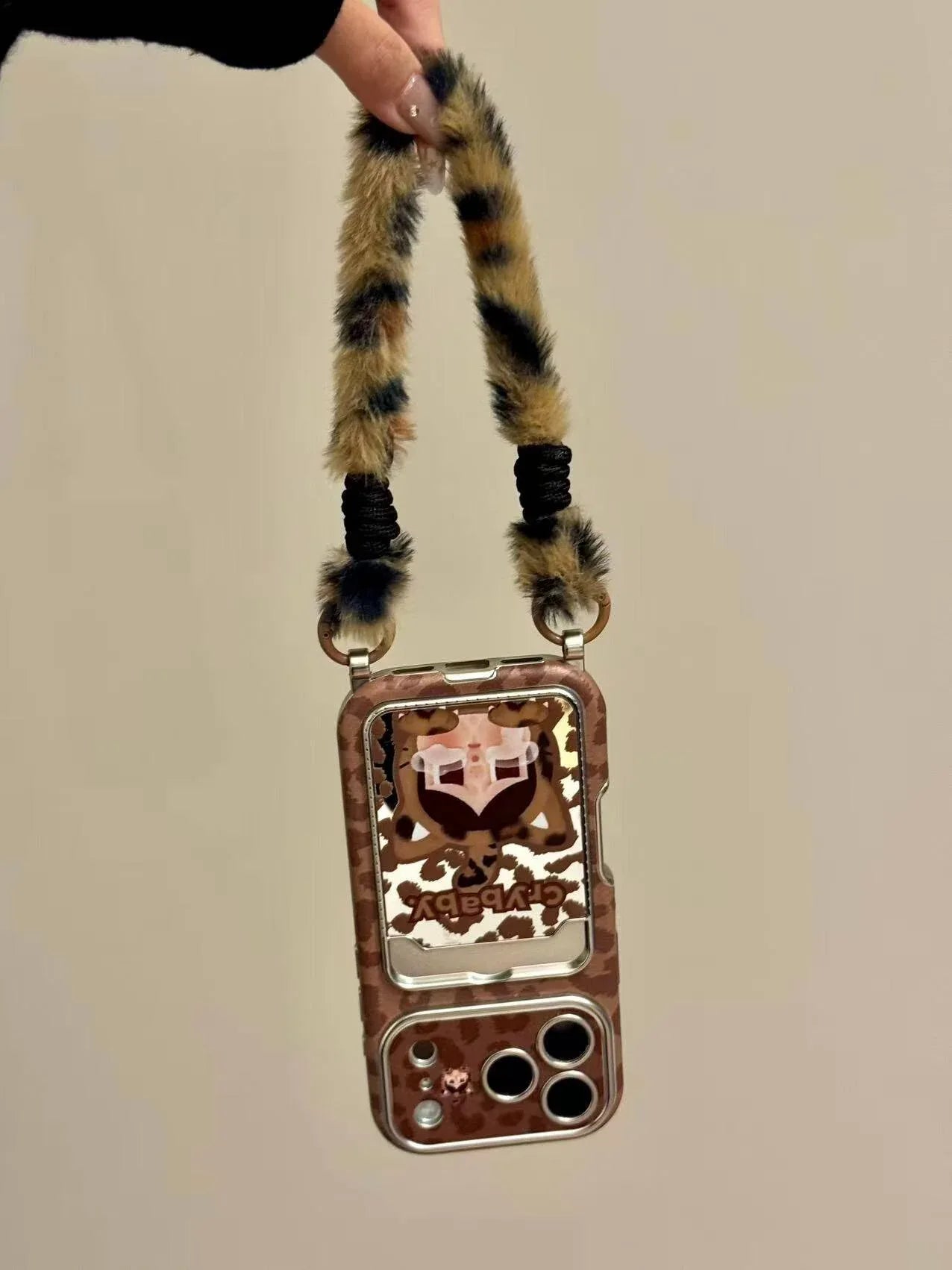 Ameigas Cartoon Leopard Cat Phone Case - Ameigas