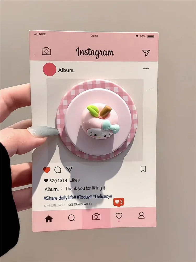 Ameigas Crinkle Pink Case - Apple & Kitten 2-in-1 MagSafe Cover - Ameigas