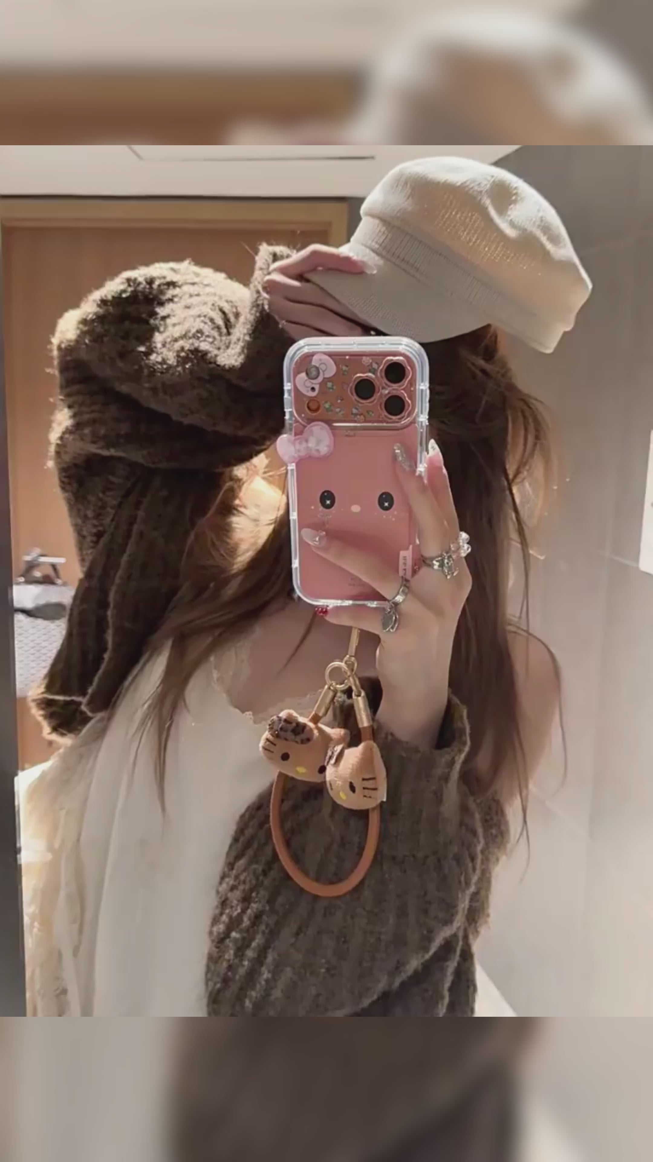 Ameigas Innocent Big Eyes Kitty Phone Case